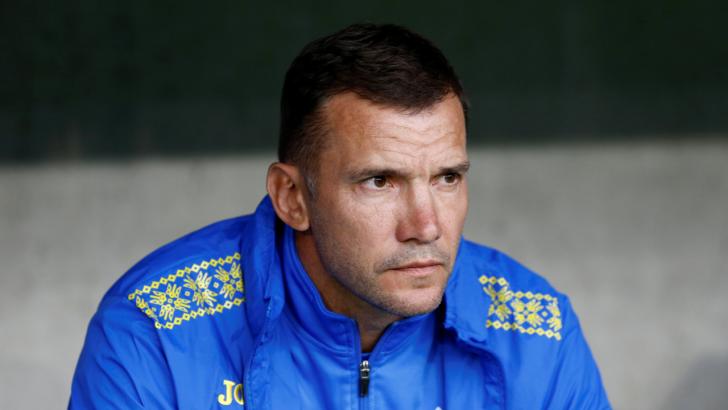 Ukraine manager Andriy Shevchenko.